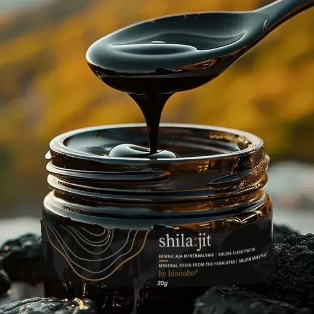 Shilajit Dorado Crudo y secado al sol 30g