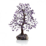 Árbol de 500 chips con base de piedra natural