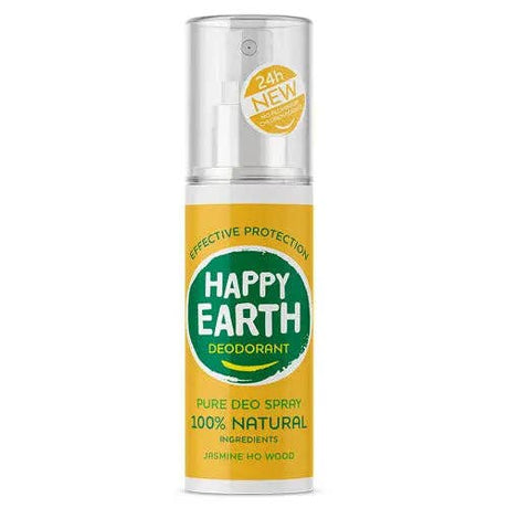 Happy Earth - Happy Earth Desodorante Natural en Spray Jazmín Ho Wood 100ml