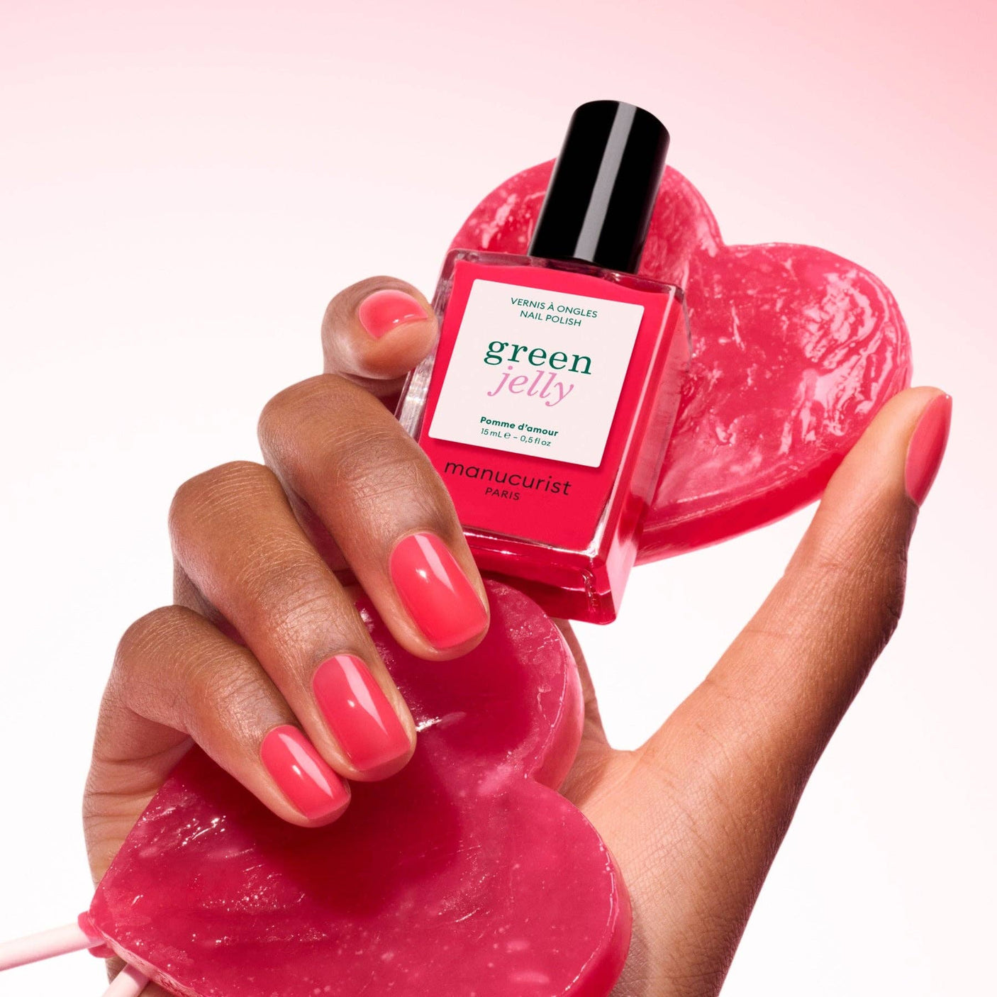 Manucurist - Mini neceser - Green™ Jelly + Charm