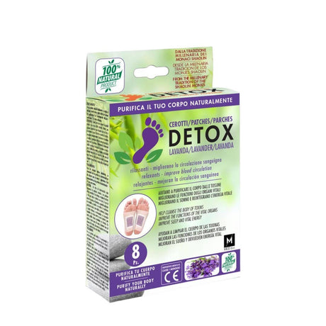 Parche Detox Lavanda Paquete de 08 uds.