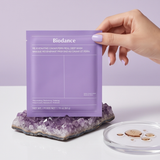 Textura de hidrogel de la mascarilla Biodance Caviar PDRN