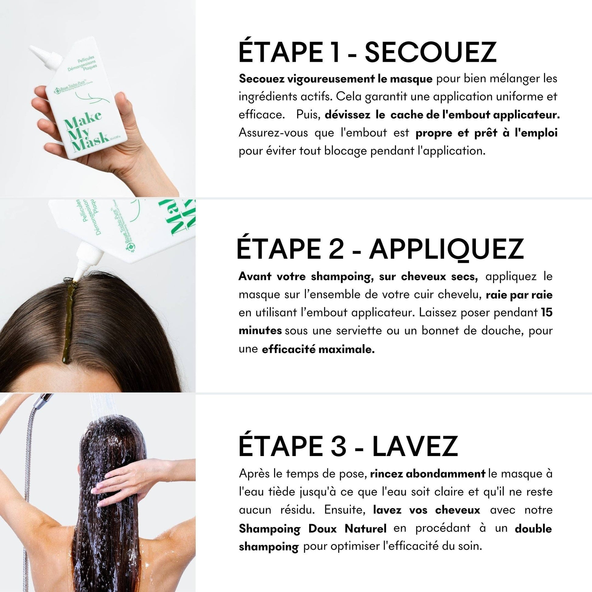 Tricho-Pure anti-dandruff-pruritus mud 180 ml