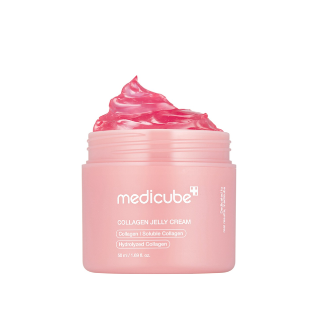 Medicube Collagen Jelly Cream 50 ml crema gelatina rosa envase