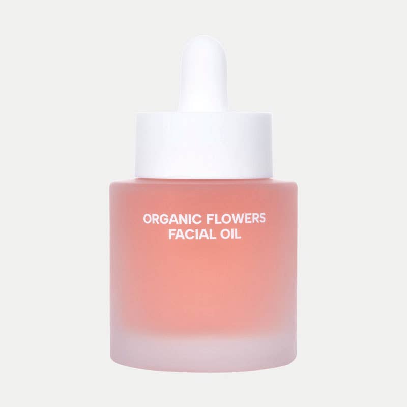Nourishing facial oil with organic fermented flowers 32 ml