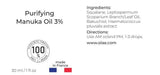 Olae Made in France - 3% manuka oil with bakuchiol, astaxanthin in squalane