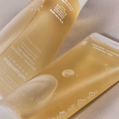 GEL LIMPIADOR ESPUMOSO CON FLORES ORGÁNICAS FERMENTADAS - 150 ML