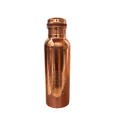 Botella de cobre Flor de la Vida pulida 850 ml - detalle 2