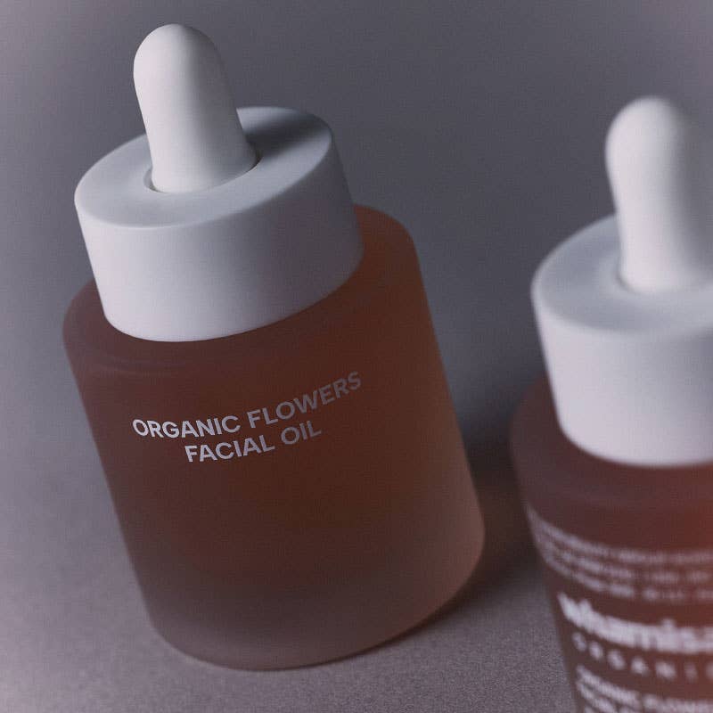 Nourishing facial oil with organic fermented flowers 32 ml