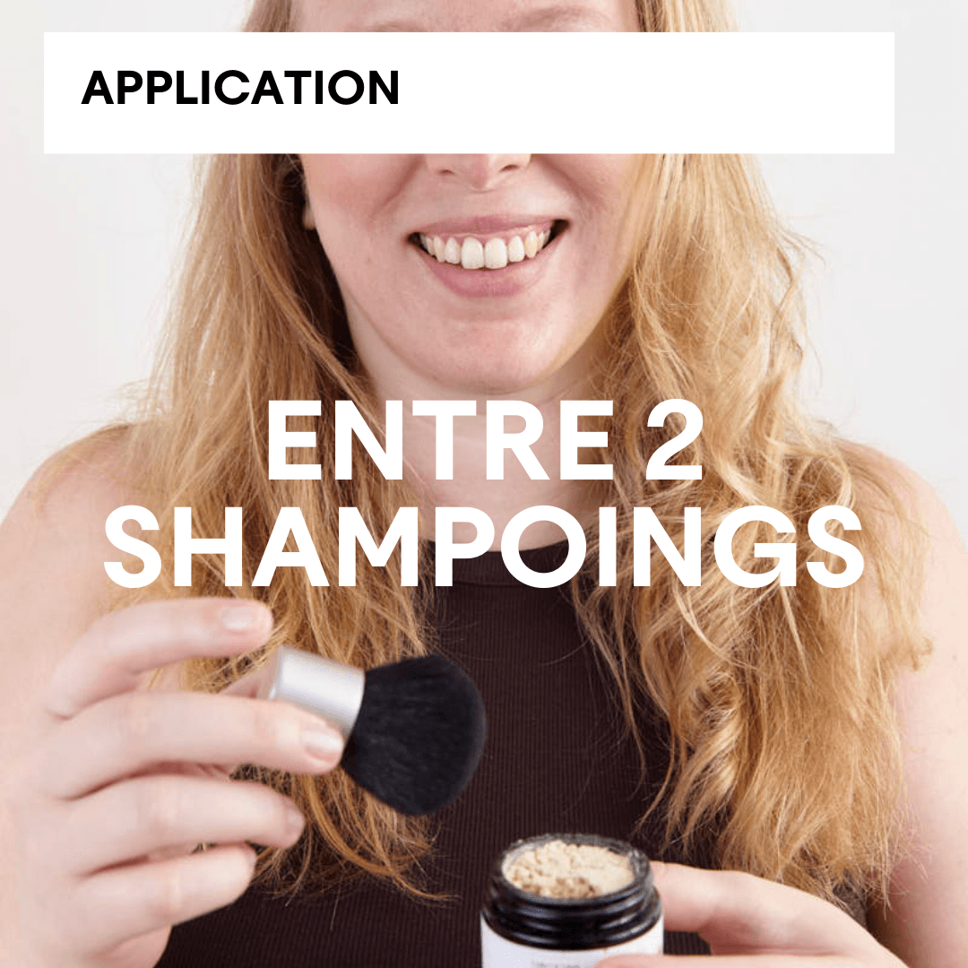 Natural dry shampoo - 15g glass jar