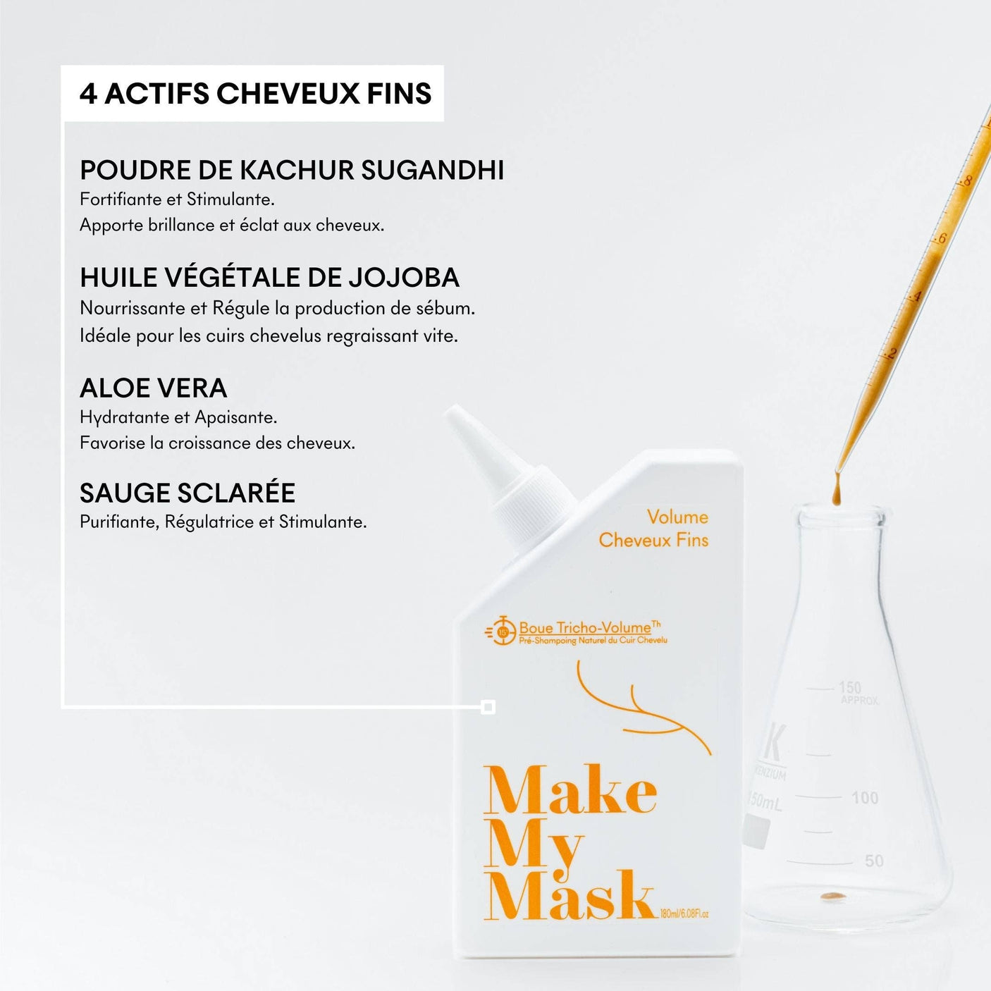 Tricho-Volume Mud for Fine Hair