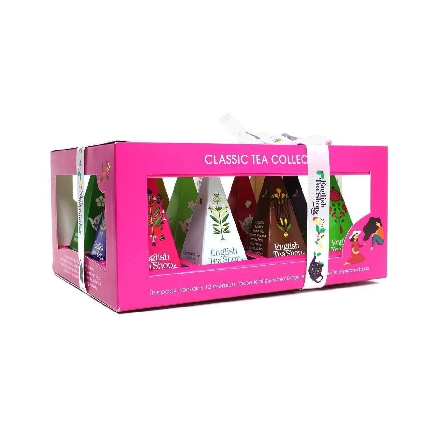 Classic Tea Gift Organic Tea 12 pyramid tea bags