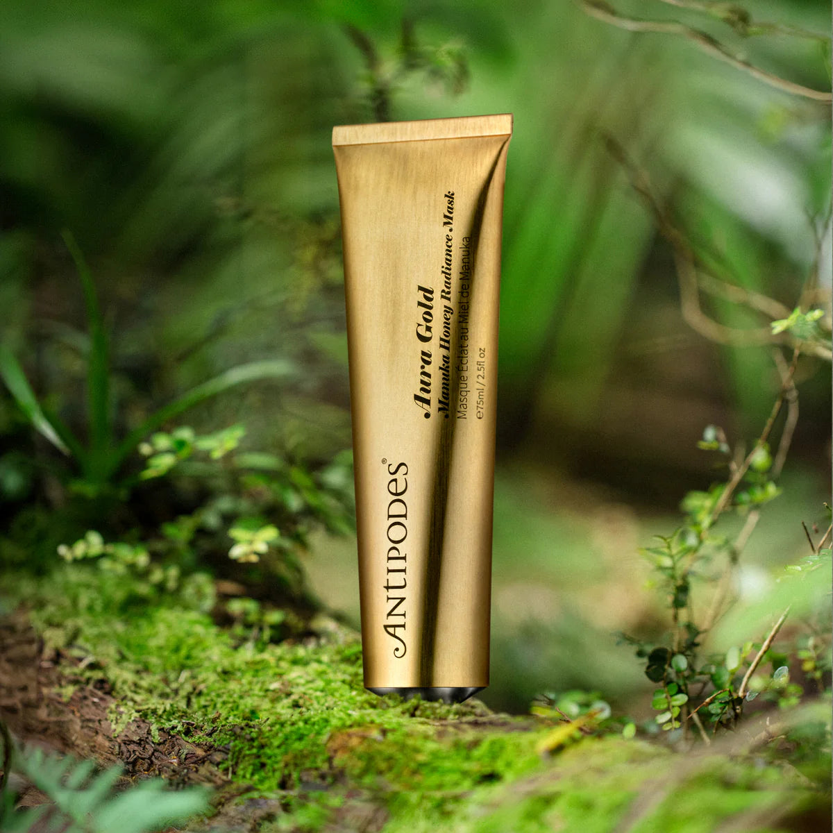 Mascarilla radiante de miel de Manuka Aura Gold de 75 ml