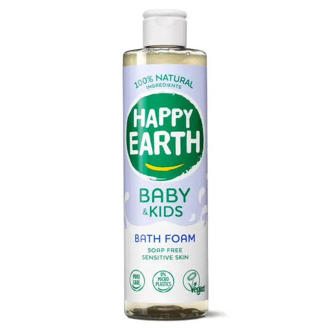 Envase de Happy Earth Baby & Kids Espuma de baño 300 ml