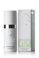Frasco dosificador y caja de Esse Clarifying Serum de 30 ml