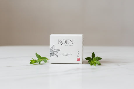 Crema hidratante KAN Sensitive & Soothe de KÕEN Japan Beauty para el cuidado de pieles reactivas y sensibles en Biovardi.