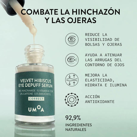 Contorno de Ojos Antioxidante con Hibisco 15 ml