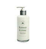 Organic Lemon and Rose Moisturizing Body Lotion 200 ml