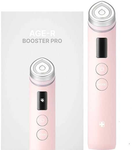 MEDICUBE – Age-R Booster Pro Rosa | Dispositivo Facial Avanzado para Reafirmar, Iluminar y Mejorar la Absorción