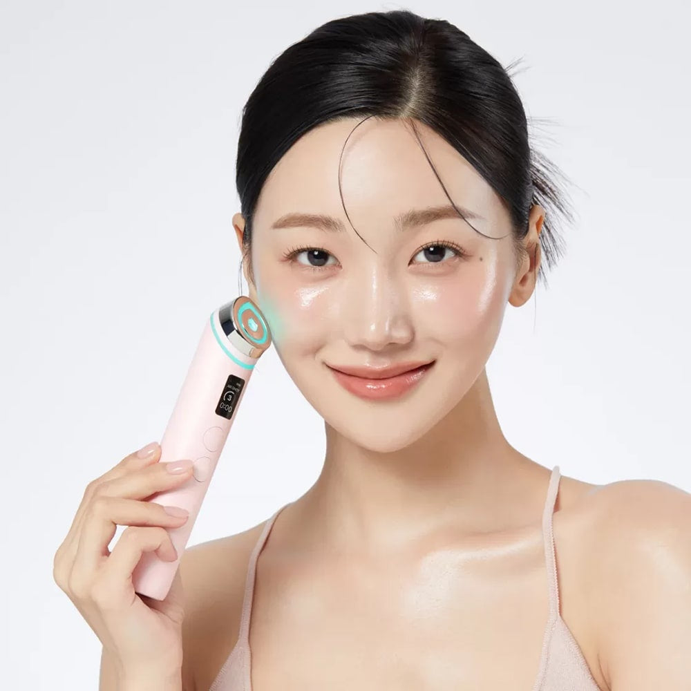 MEDICUBE – Age-R Booster Pro Rosa | Dispositivo Facial Avanzado para Reafirmar, Iluminar y Mejorar la Absorción