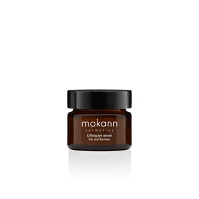 Envase de Mokann Sérum contorno de ojos Avena y Bambú 15 ml