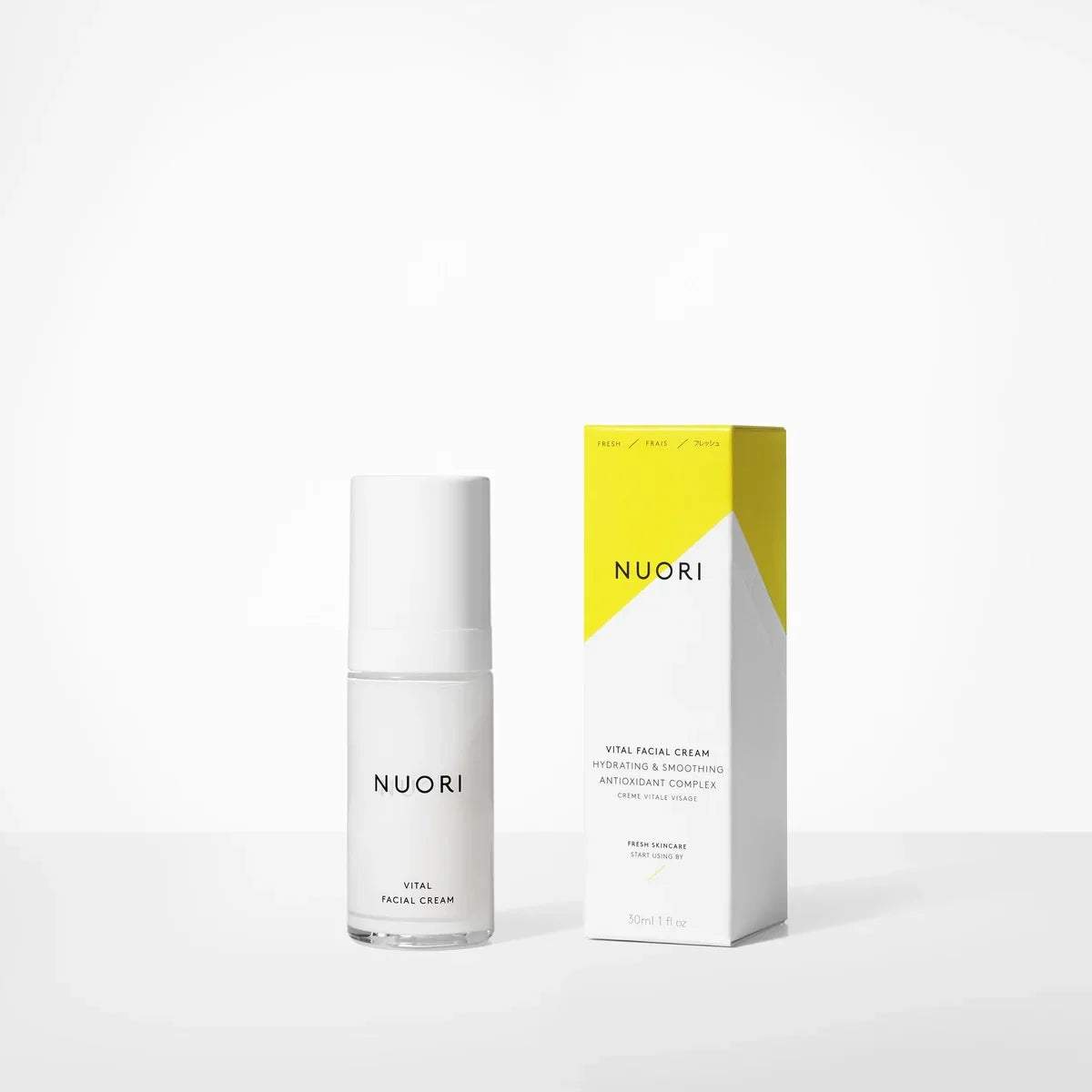 Crema hidratante facial Nuori Vital Facial Cream de 30 ml