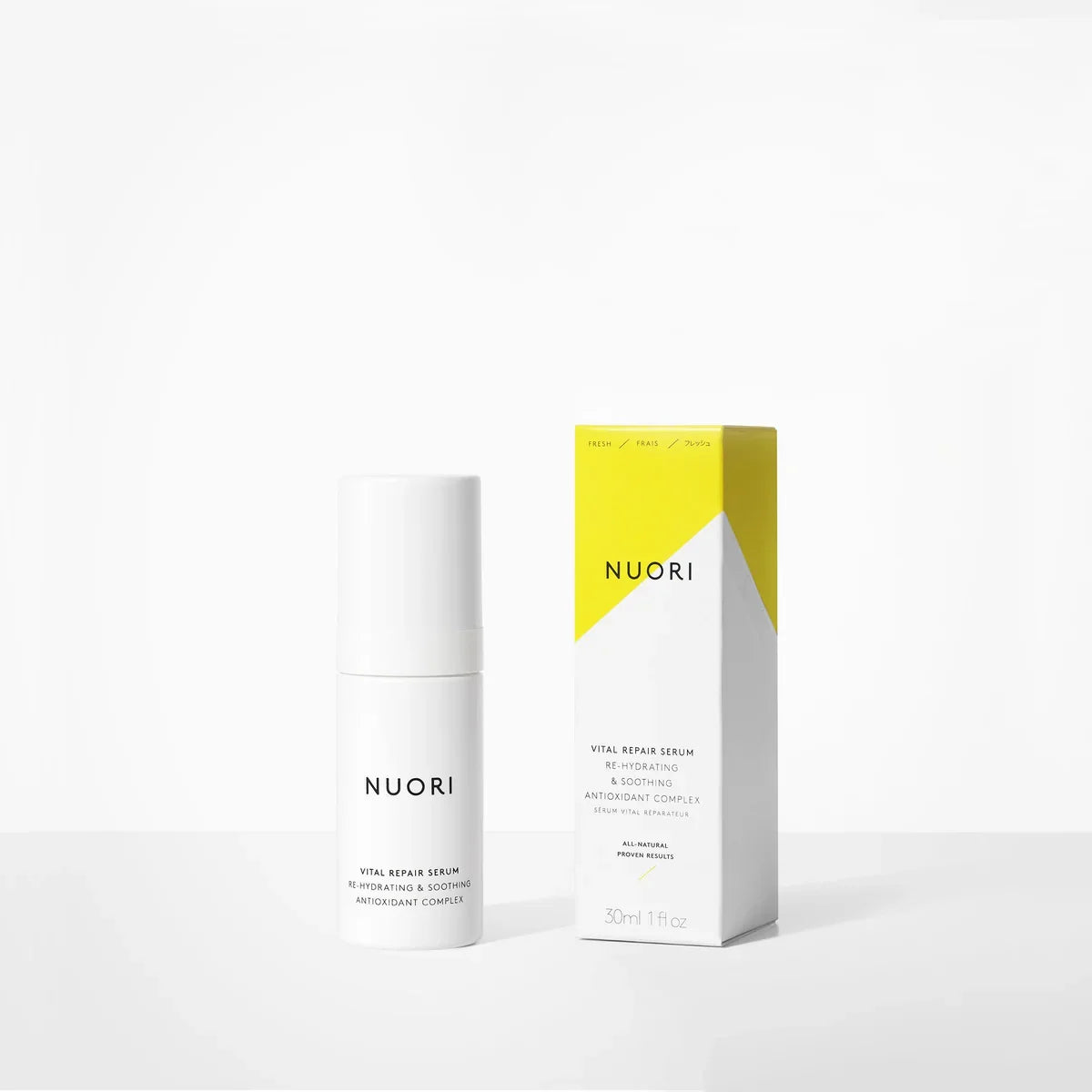 Sérum facial calmante Nuori Vital Repair de 30 ml