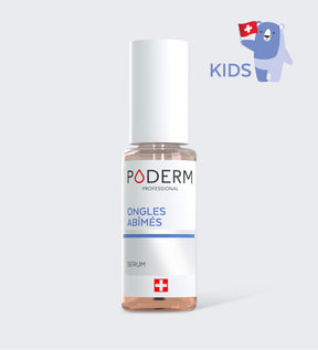 Envase de Poderm Kids Sérum para uñas frágiles 8 ml