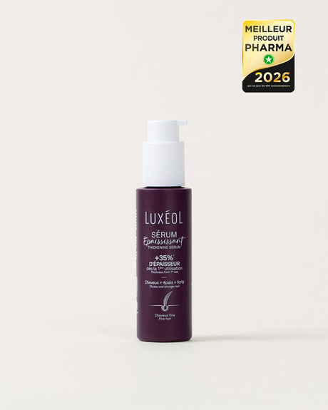 Envase de Luxéol Sérum espesante para cabello fino 100 ml