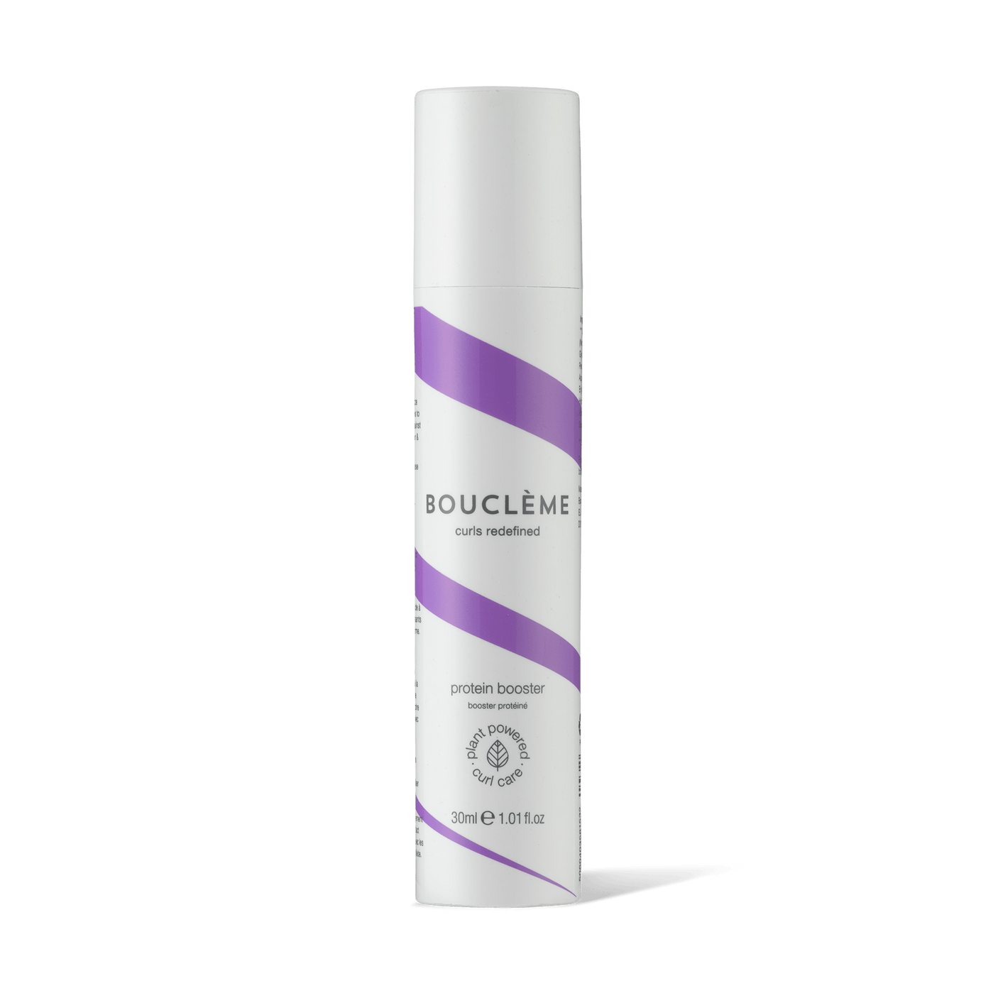 Bouclème Protein Booster de 30 ml, vista frontal del frasco