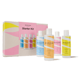 Bouclème Starter Kit con cuatro productos de 100 ml, vista frontal