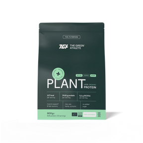 The Green Athlete Proteína vegetal bio sin sabor 900 g - envase