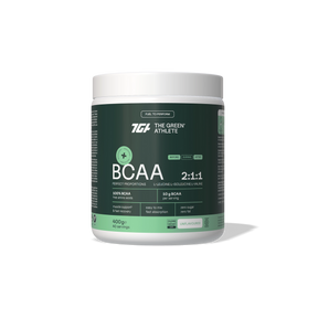 The Green Athlete BCAA 2:1:1 sin sabor 400 g - envase