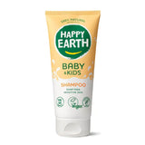 Envase de Happy Earth Baby & Kids Champú suave sin jabón 200 ml