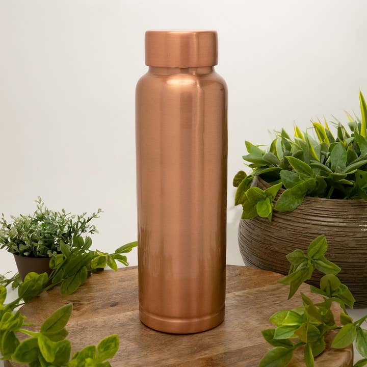 Botella de cobre lisa 750 ml