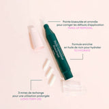 El corrector de esmalte Manucurist junto a una manicura perfecta, el aliado ideal para evitar manchas.