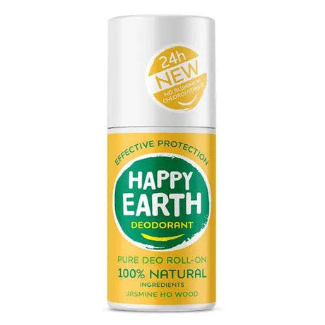 Happy Earth - Happy Earth Desodorante Natural Roll-On Jazmín Ho Wood 75ml