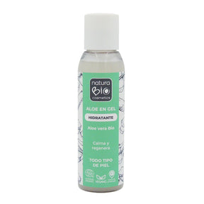 Envase de NaturaBIO Gel hidratante de aloe vera 100 ml
