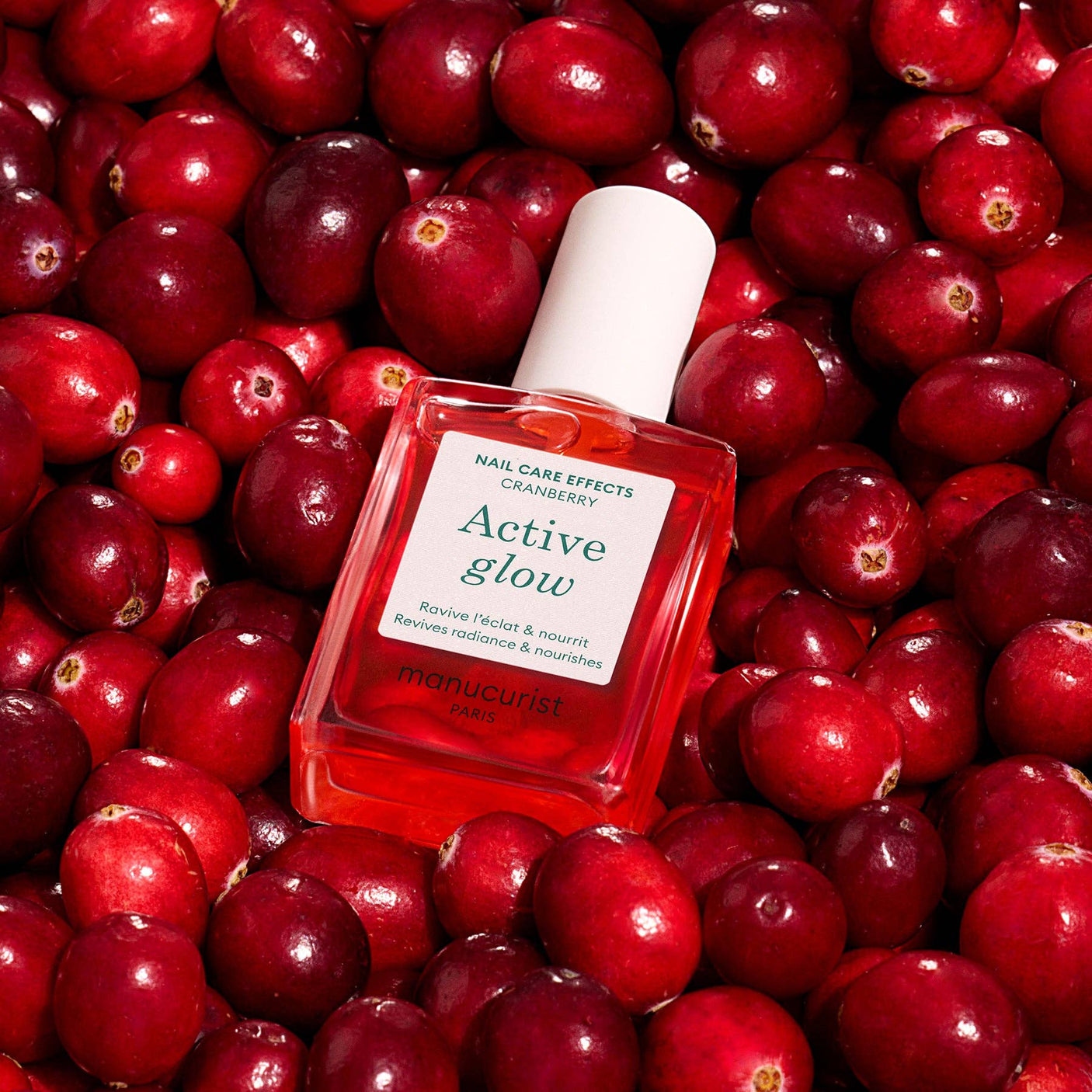 Esmalte de uñas - Active Glow Cranberry - Manucurist | Cuidado de uñas (foto 5)