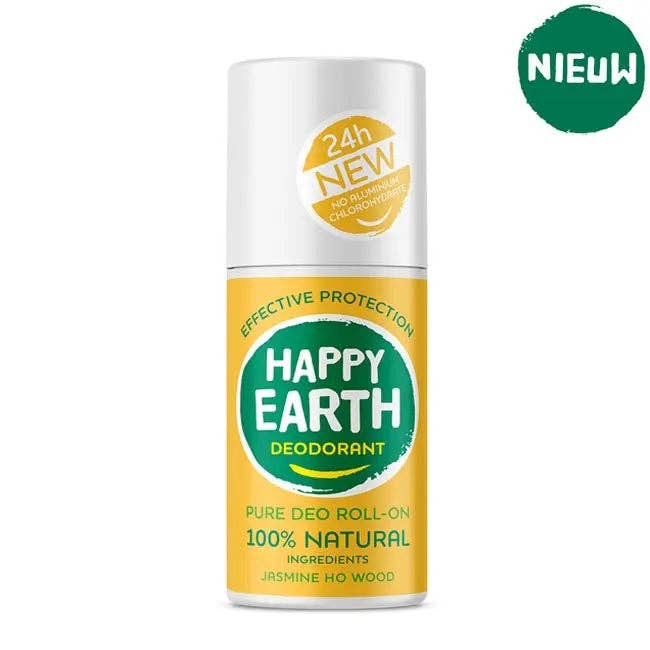 Happy Earth - Happy Earth Desodorante Natural Roll-On Jazmín Ho Wood 75ml