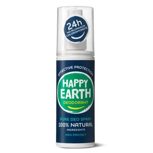Happy Earth - Happy Earth Desodorante Natural en Spray para Hombres Protect 100ml