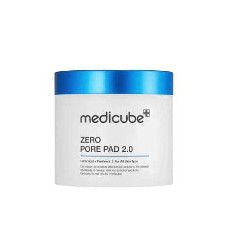 Medicube Zero Pore Pad 2.0 discos exfoliantes AHA BHA envase