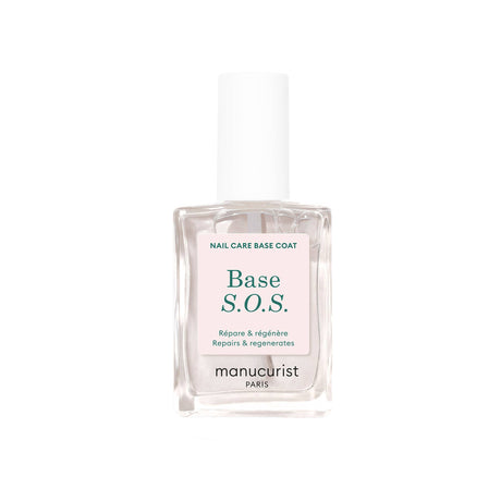 Base S.O.S. de Manucurist en Biovardi, tratamiento reparador para uñas muy dañadas y estropeadas.