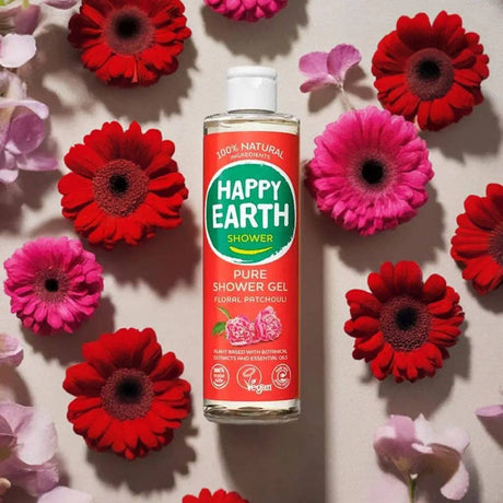 Happy Earth - Gel de Ducha Natural Floral Patchouli