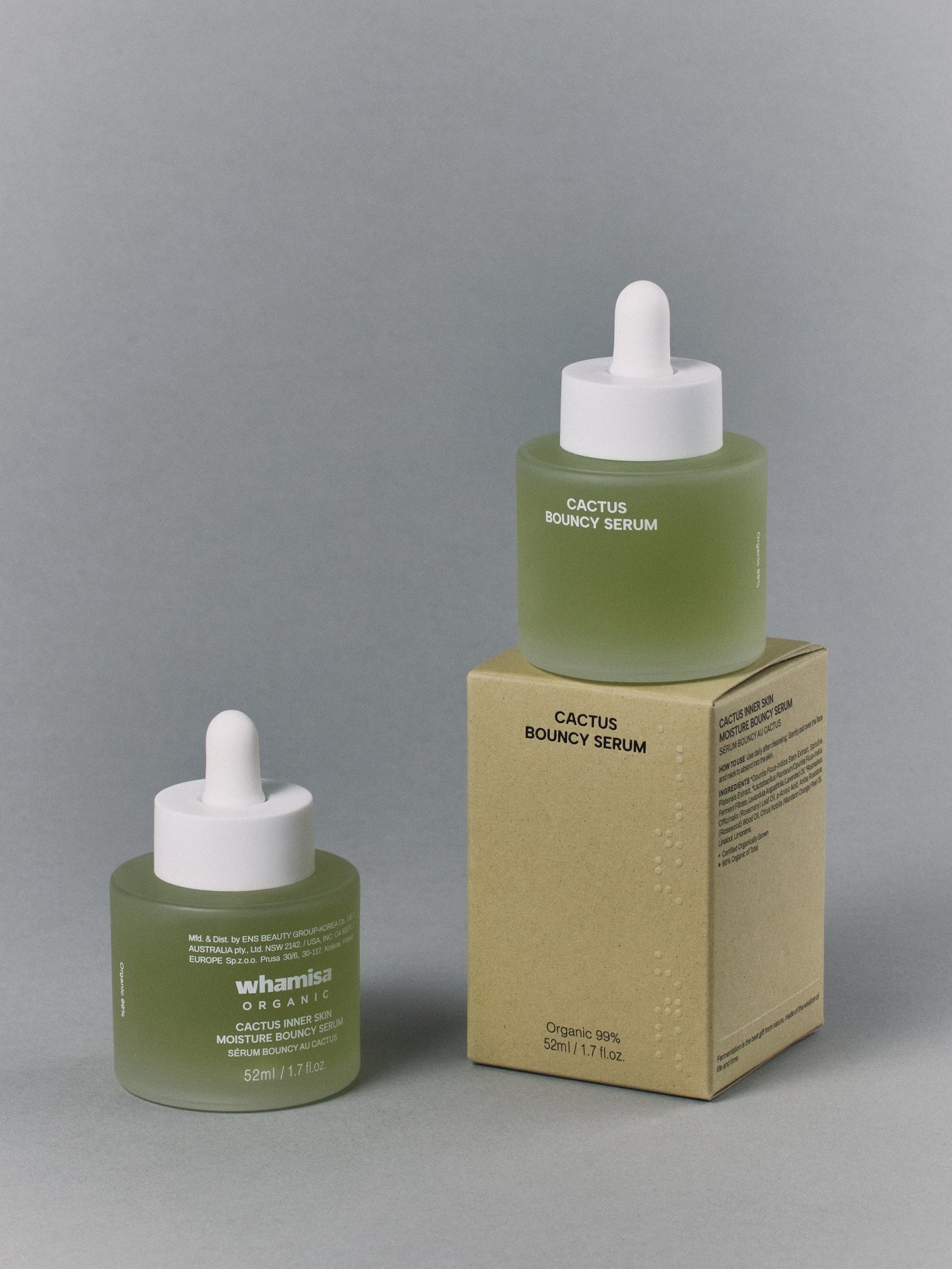 Bouncy Sérum Facial Repulpante con Higo Chumbo de Whamisa 33 ml