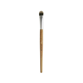 Pincel NaturaSPA de 16 cm con mango de madera y punta redondeada para sombra de ojos