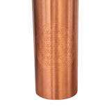 Botella de cobre Flor de la Vida mate 1 L - detalle 3