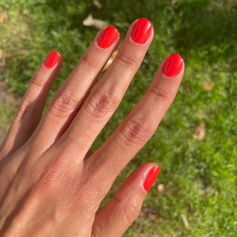 Natural Nail Polish I am brave