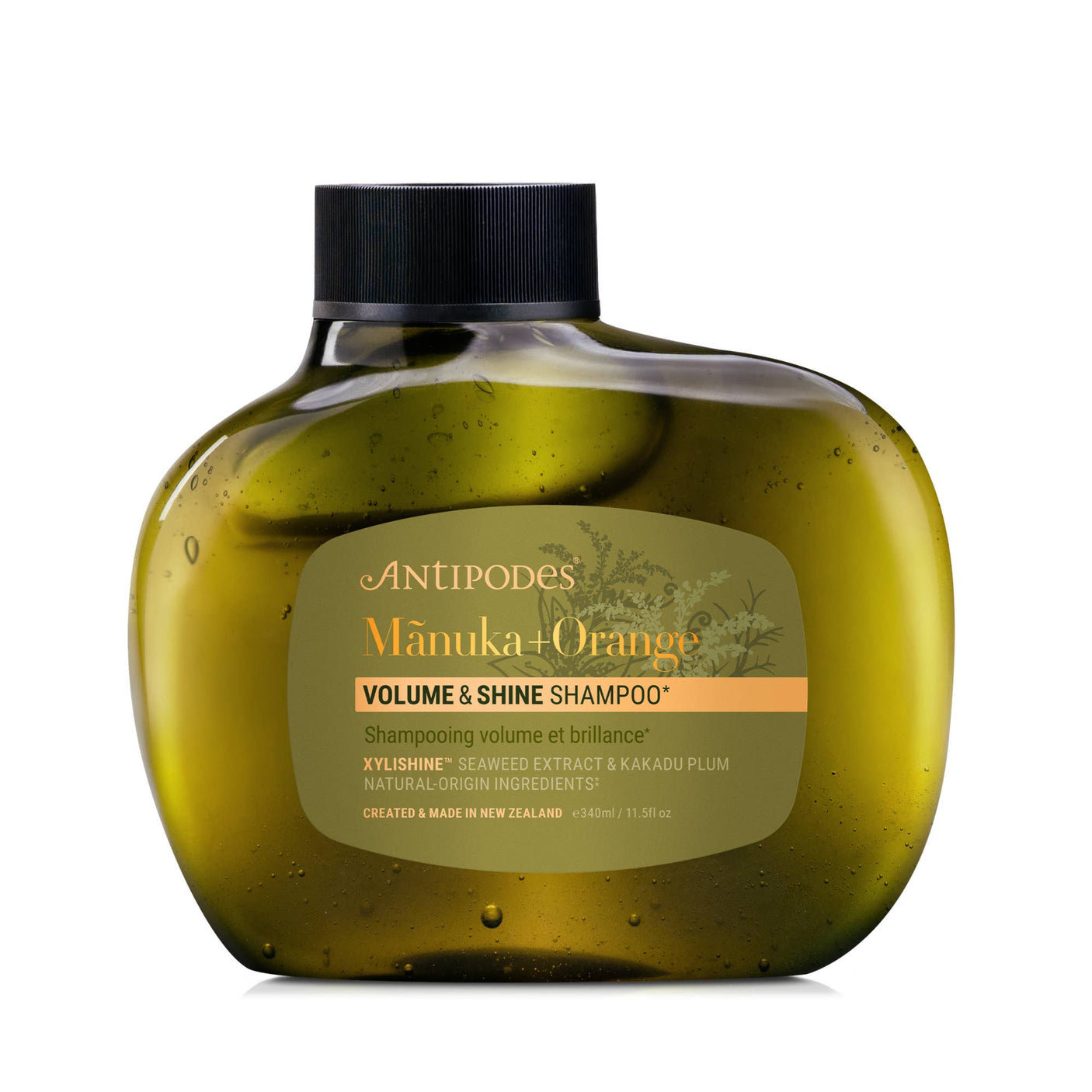 ANTIPODES CHAMPÚ MANUKA / NARANJA SANGUINA VOLUMEN Y BRILLO (foto 1)