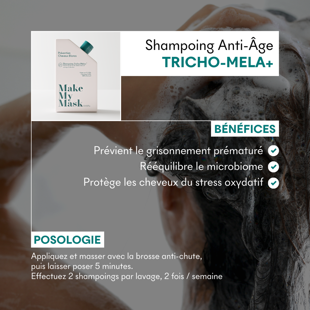Champú antiedad Tricho-Méla+ pH5 - 200 ml